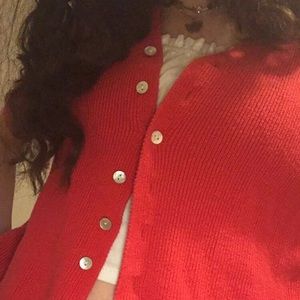 Short sleeve cardigan